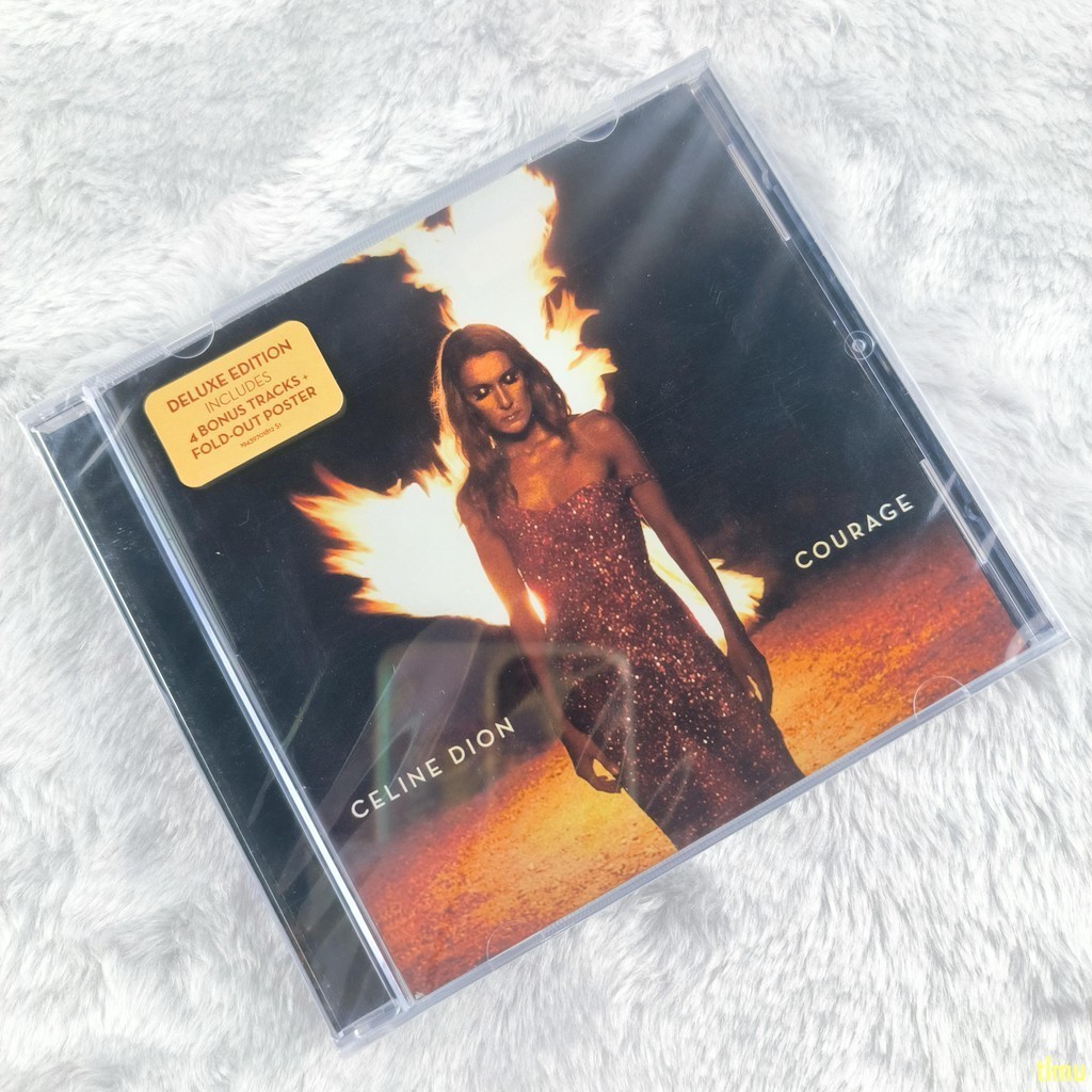 J127 Celine Dion Courage Cd Album Deluxe Edition 2019 Pop Premium In ...