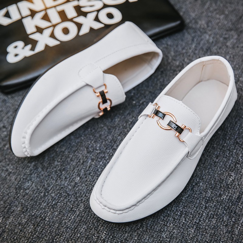 White loafer hot sale shoes online