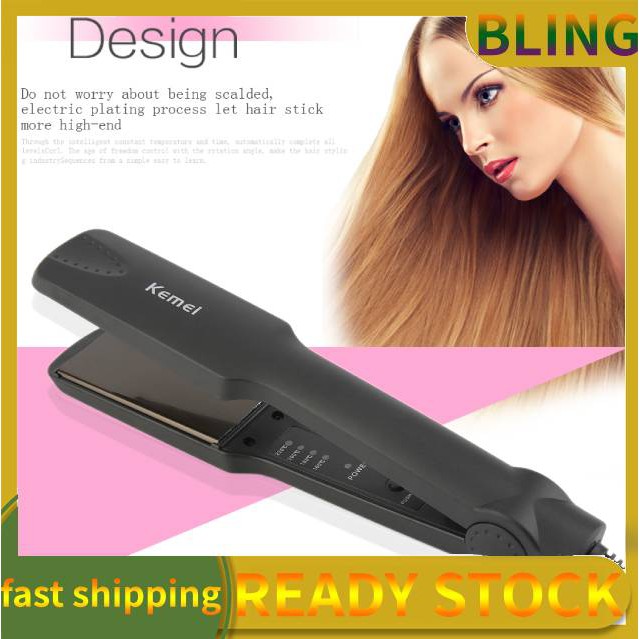 【promotion】kemei Km 329 Professional Hair Straighteners Flat Iron