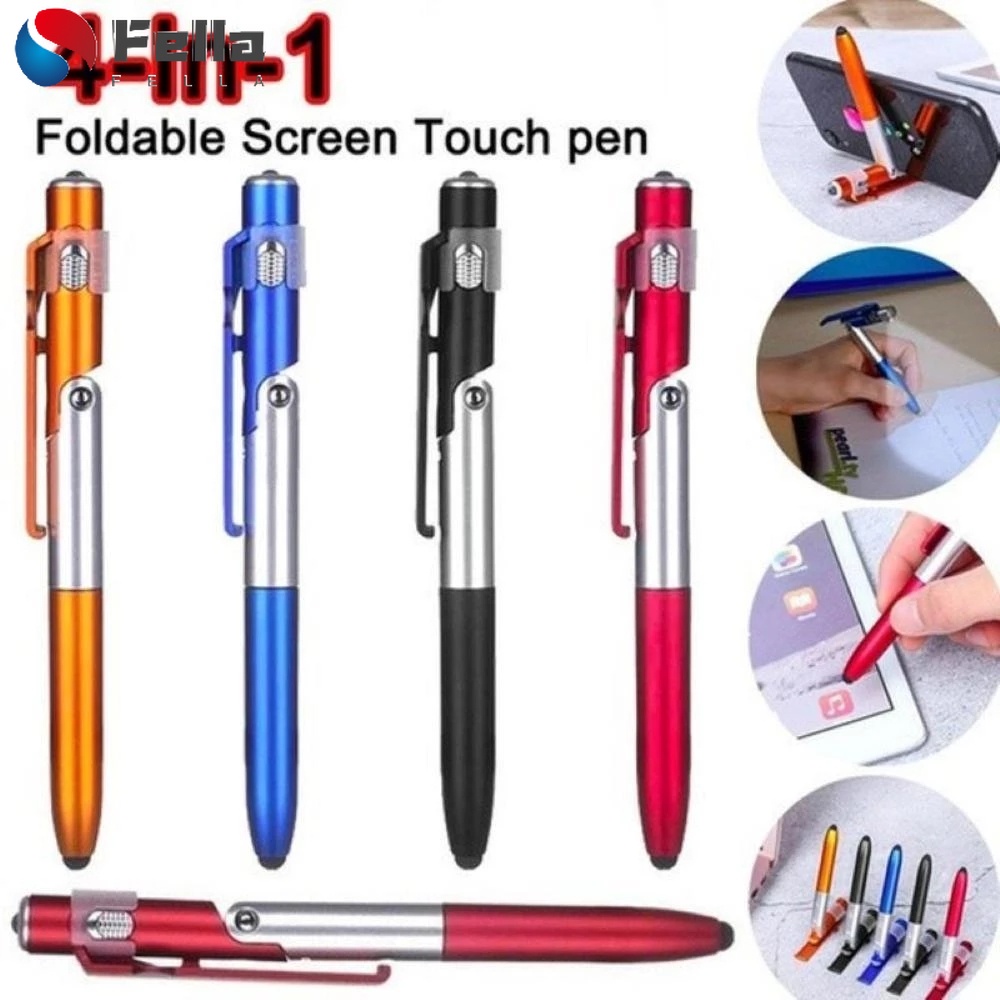 4 in 1 Capacitive Pen/Capacitive Stylus Pen with LED Flashlight ...