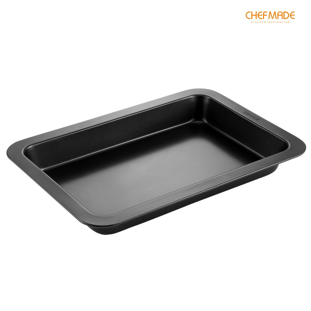 CHEFMADE Rectangular Cake Pan, Nonstick 10.8 Inch Oblong Cake Pan, 7 x  10.8, Set of 2