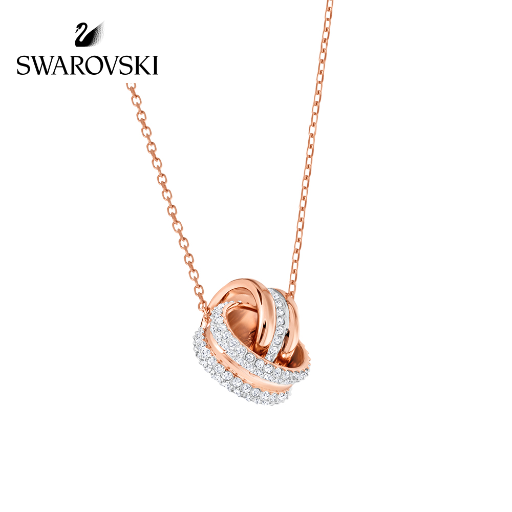 Swarovski FURTHER Necklace Fashion Three-dimensional Knitting Women's Jewelry Gifts for Girls Jewelry