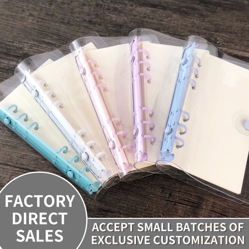 [SG Seller] 6 Hole Binder Book Album Folder PVC Transparent Photo Card