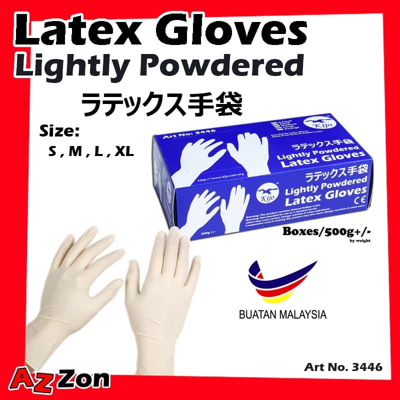 Glove Latex /Disposable Nitrile Gloves Latex Made In Malaysia Per Box