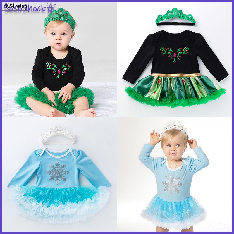 Frozen deals baby outfit