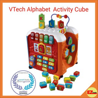 VTech Alphabet Activity Cube Early Learning Electronic Toy 5 sided Cube Shopee Singapore