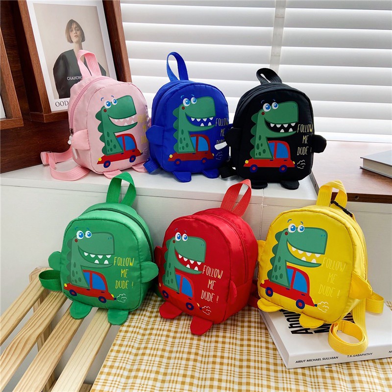 [SG LOCAL STOCK] Kids Toddler Anti Lost Backpack Children Cute Dinosaur Small School Bag Baby Fashion Backpack
