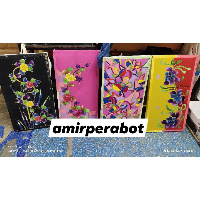 Batik Painting On Frame / Cheap Kelantan Batik | Shopee Singapore