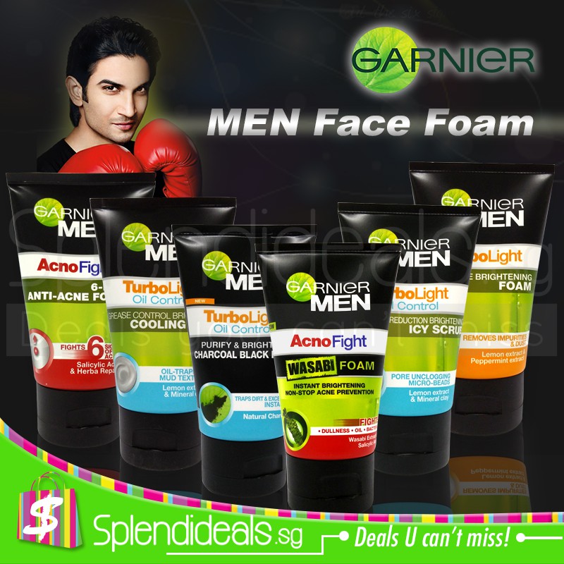 (OFFER) GARNIER MEN FACE SCRUBS / FACE CLEANSERS / FACE WASH