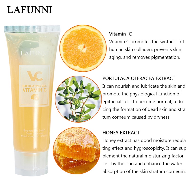 Product image Lafunni Vitamin C Exfoliating Gel Moisturizing Body Repair 3