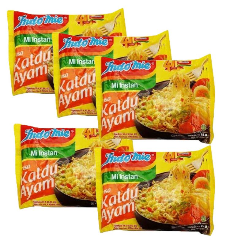 Bundle Of 5 Indomie Rasa Kaldu Ayam Instant Noodle Shopee Singapore