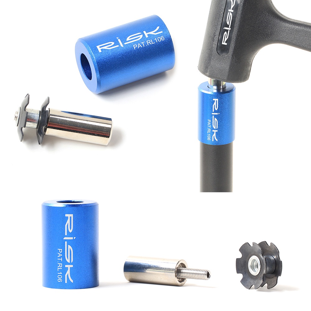 Bicycle Front Fork Headset Installer Tool Star Nut Setting Installing
