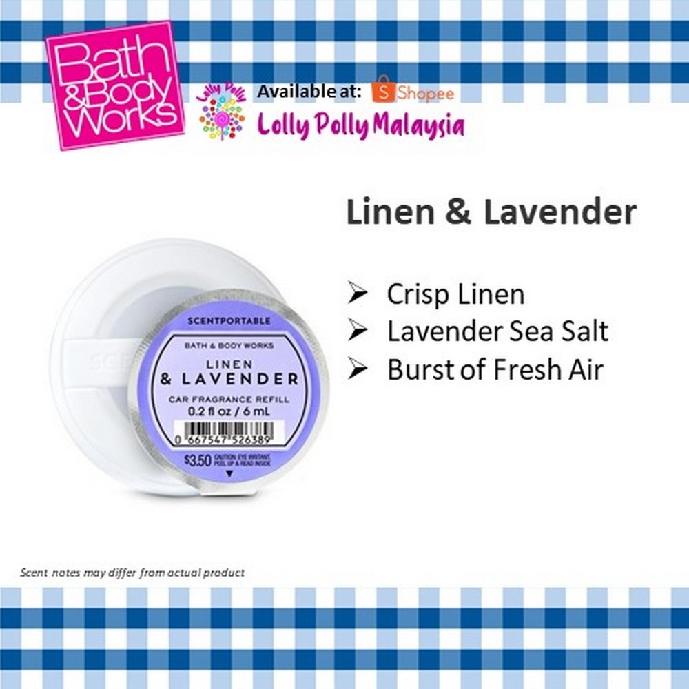 🔥In Stock🔥 💯 Authentic Bath And Body Works Linen and Lavender