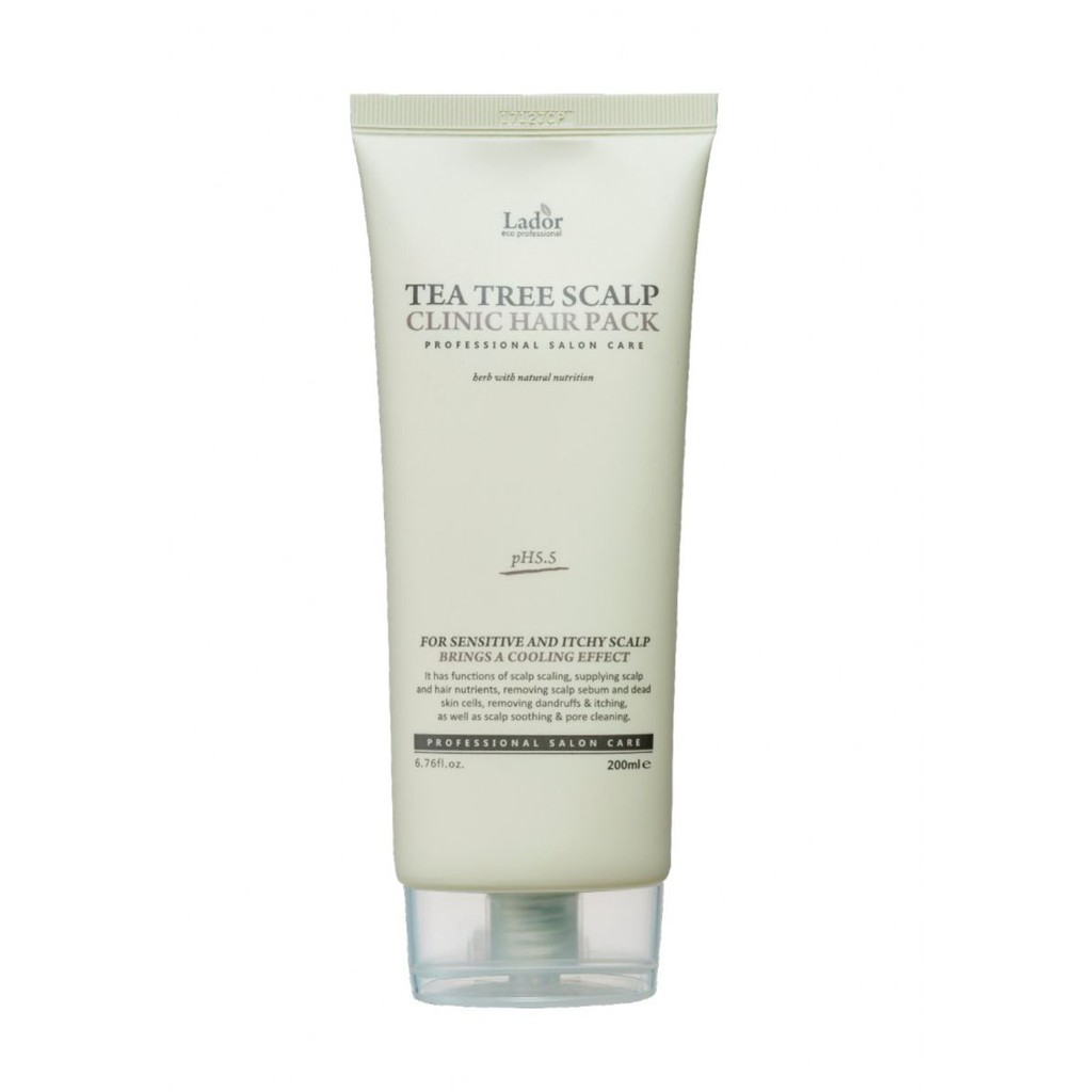 Lador Tea Tree Scalp Clinic Hair Pack 200ml | Shopee Singapore