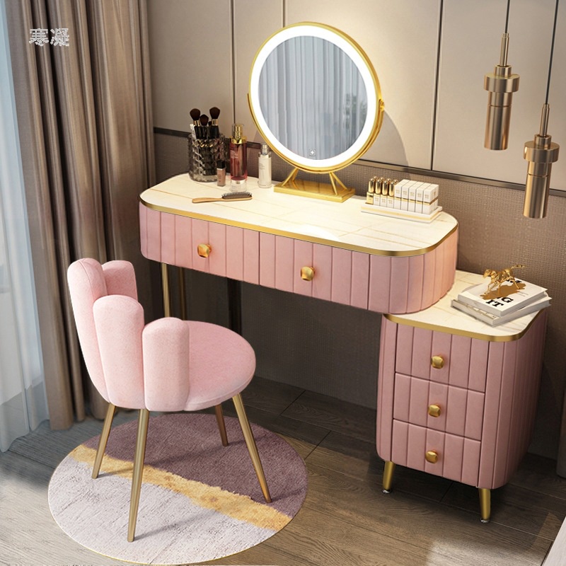 Light Luxury Dressing Table Bedroom Modern Minimalist Makeup Table All