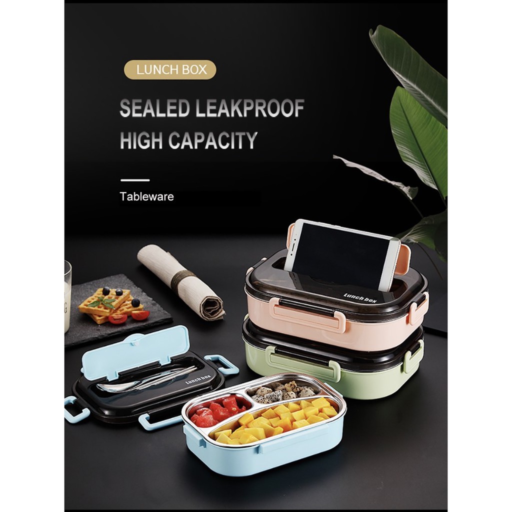 🛍CLEARANCE SALE🇸🇬[🔔SG In Stock]🍴304 Stainless Steel Lunch | Bento Box