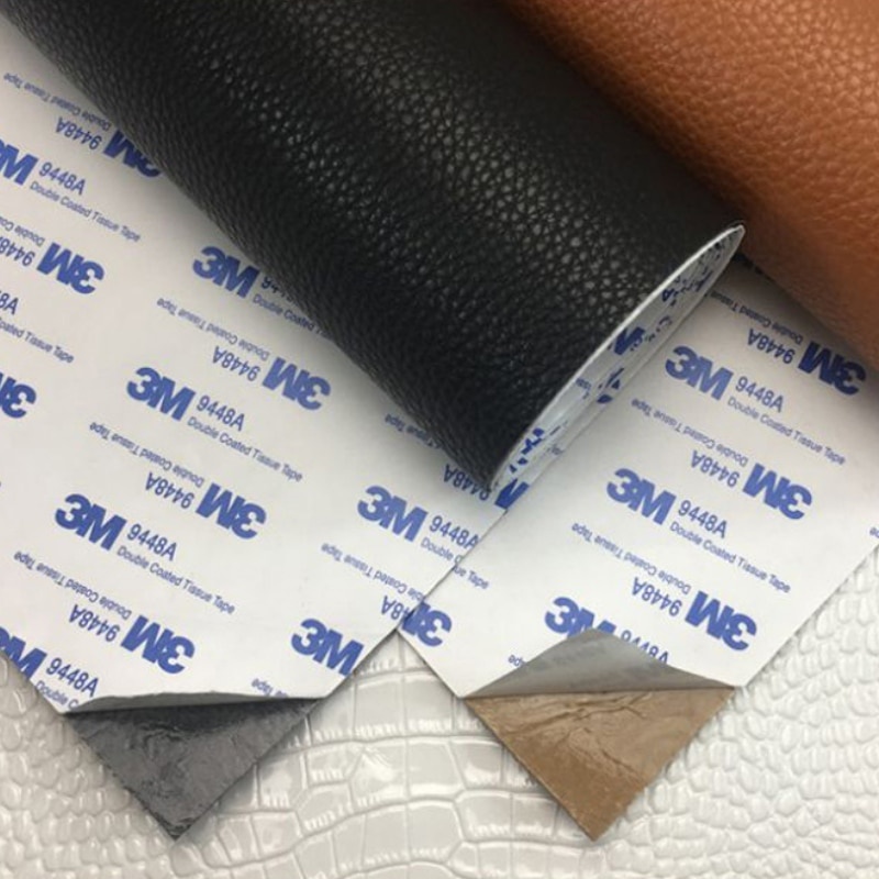 Artificial Leather PU PVC Selfadhesive 3M Leather Adhesive Tape