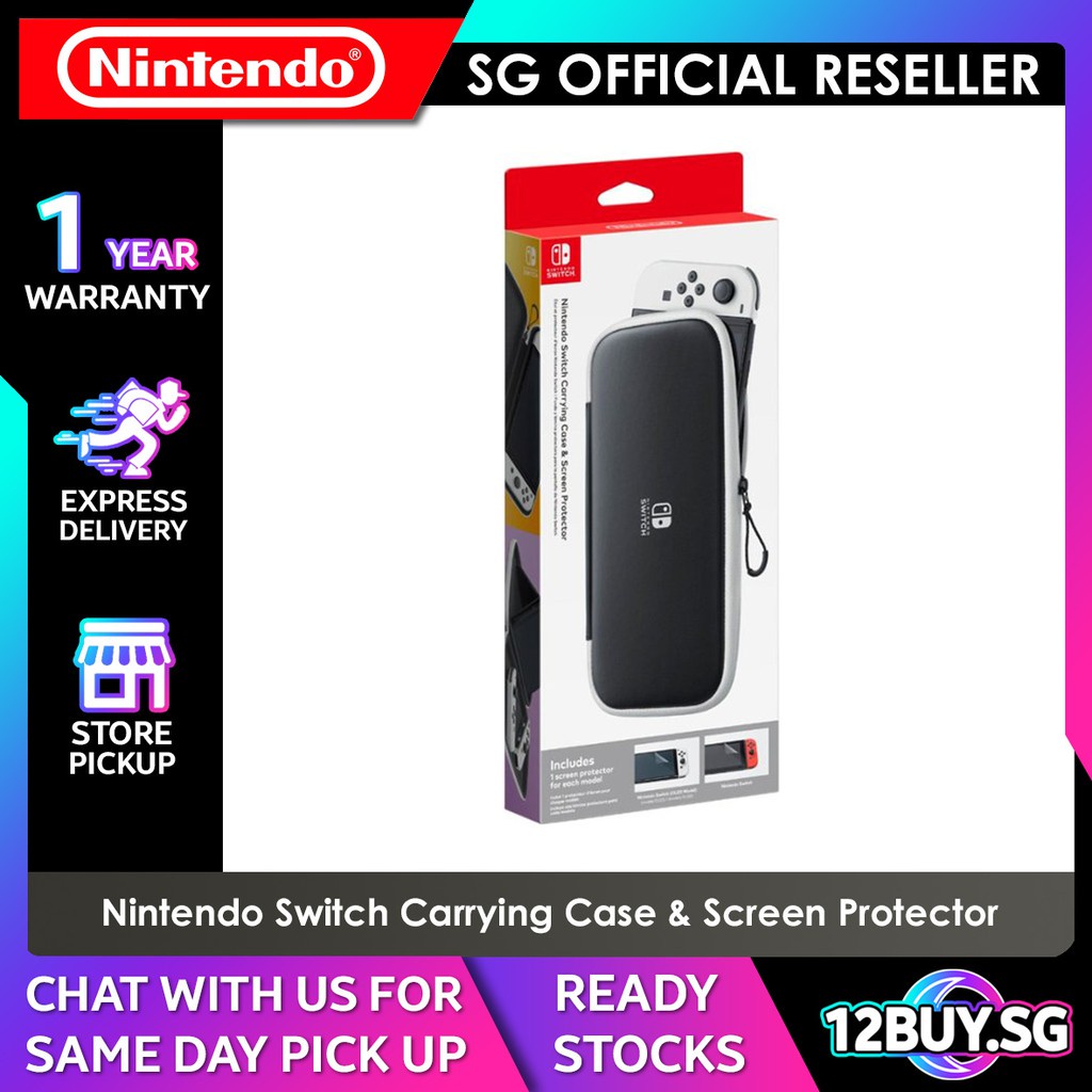 Nintendo Switch Carrying Case & Screen Protector 12BUY.SG