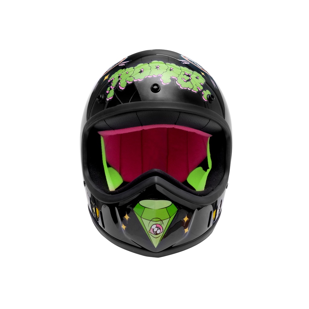 X-9 - MUKLAY X Trooper Custom - Limited Edition-Black-Ful face helmet