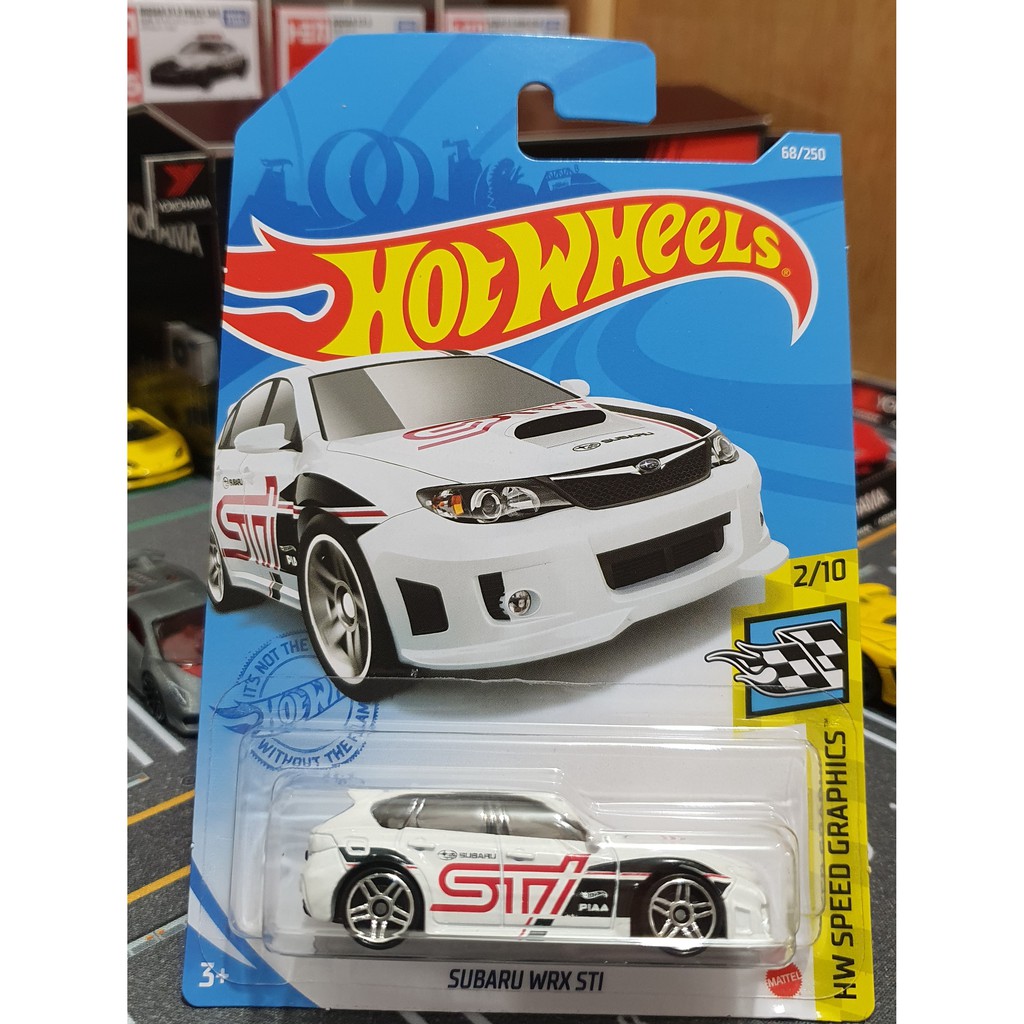 Voiture Hot Wheels Subaru WRX STi 2021 - Édition HW Speed Graphics #68, 1/64, Neuve