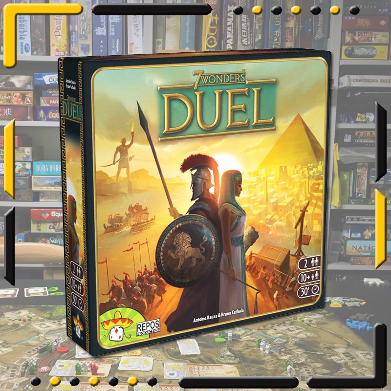 Board Game 7 Wonders Duel Stand Alone 2 Player Board Card Game English 