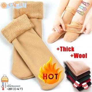 Women Thermal Socks -6 Pairs Ladies Thick Socks.velvet Snow Socks Warm Cosy
