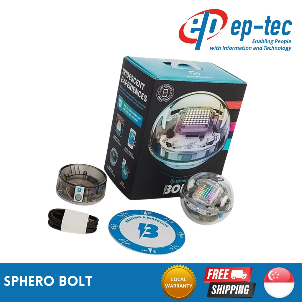 Sphero Bolt Plus Sphero Age Sphero BOLT: App-Enabled Remote Robot - Main Image