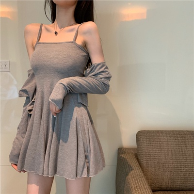 Women Clothing Fashion Summer Thin Two-piece Suit