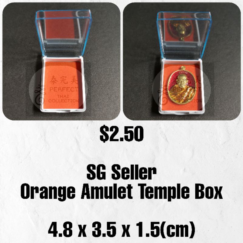 [Thai Amulet Temple Box Storage] *MANY DESIGNS* 泰国佛牌盒 | Shopee Singapore