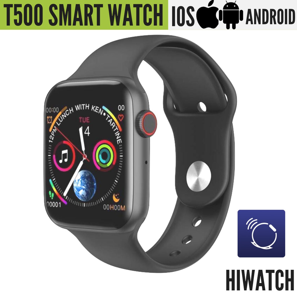 HIWATCH T500 100 ORIGINAL T 500 WATCH Bluetooth Smart Watch Touch Screen Music