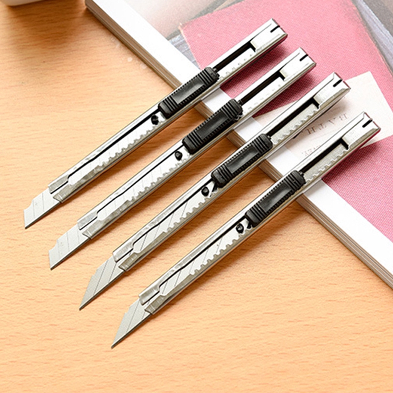 Snap Off Snap-off Blade Cutter Knife Paper Student Office Stationery Art  Box Package Open Opener Parcel Handicraft Sharp