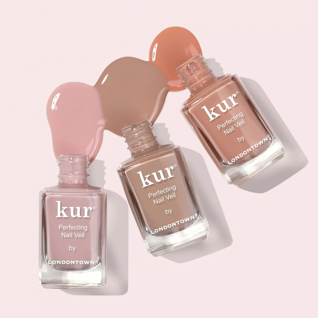 LONDONTOWN kur Luxury CarePerfect Nude Nail Polish (Total Three Colors
