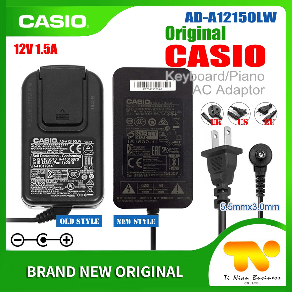 Top Chargeur Adaptateur Secteur 9V Pour Clavier Casio CT-840 - Alimentation Fiable Et Stable