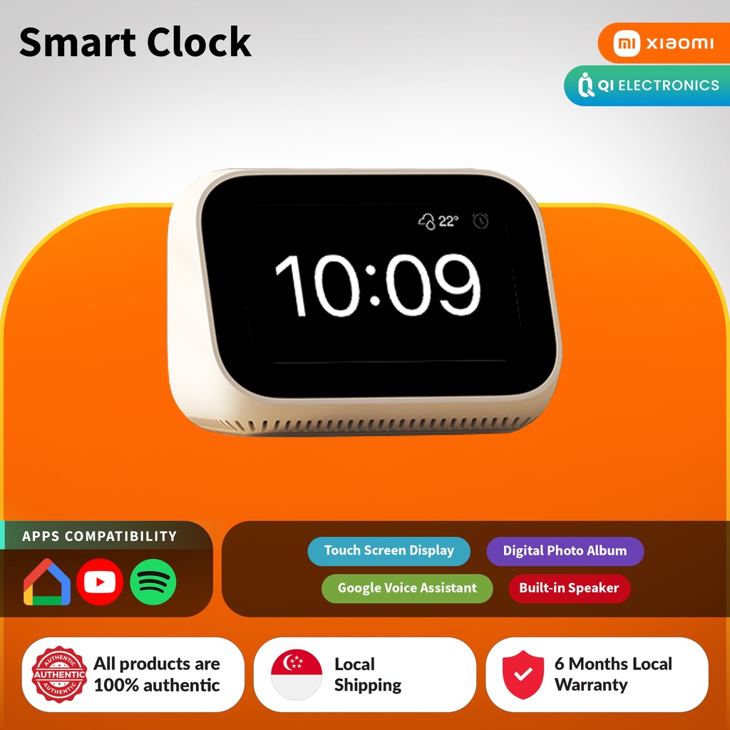 Xiaomi Mi Smart Clock (Global Version) | Shopee Singapore