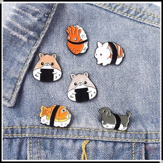 Cute Animal Enamel Pin Hamster Pin Fox Pin Puppy Pin Cartoon Badge Brooch  Lapel Pin Funny Animal Jewelry