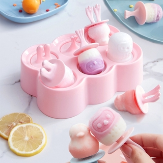 Homemade Ice Cream Mould Popsicle Molds Shapes Food Grade Moule Silicone  Mold Maker BPA-Free With 50 Sticks DIY Helado