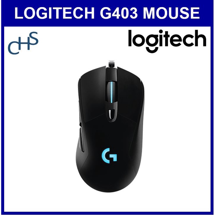 Logitech G403 Hero Wired Gaming Mouse, Hero 16K Sensor, 16000 DPI