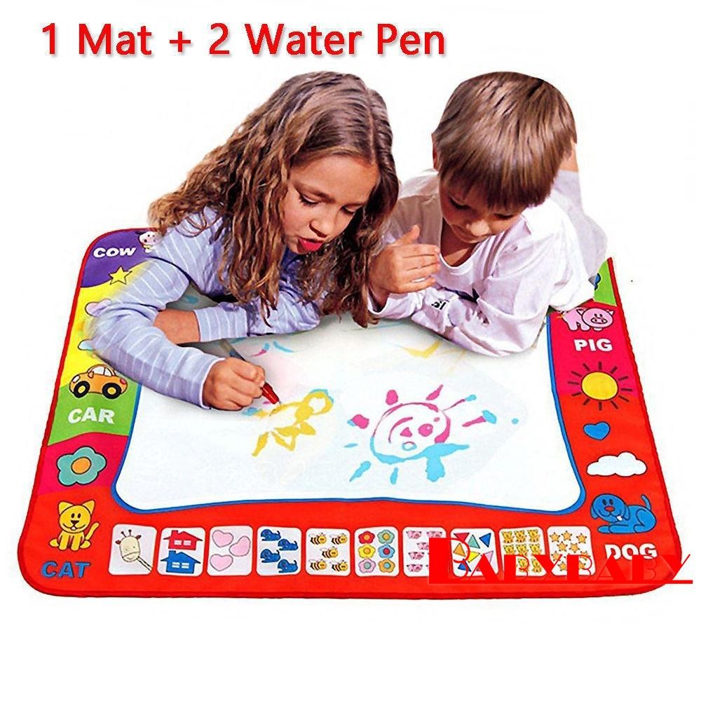 B.B-Kids Toys Water Mat Drawing Painting Toddler Board Magic Pen Childrens Gift