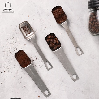 Measuring Spoons Set with Short Handle - Plastic Scoops for Coffee, Grains, Creatine, Spices, Powders - 5G