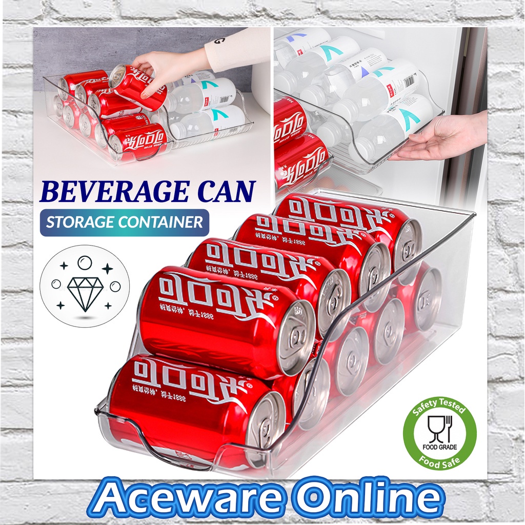 Cans Storage Box Refrigerator Storage Box Fridge Box Beverage Cans ...