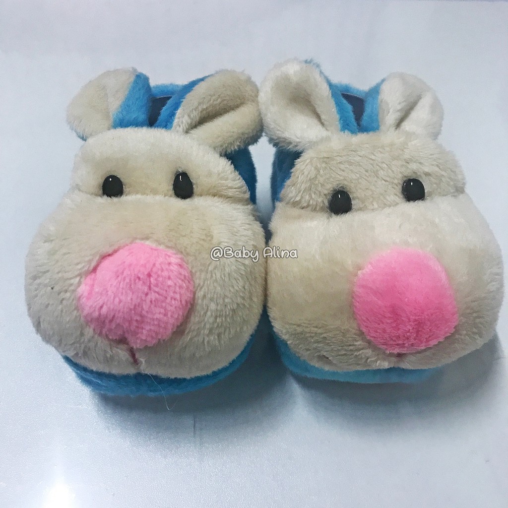 Rabbit Character Baby Shoes (Wrinkled - Super Big Head) | Shopee Singapore