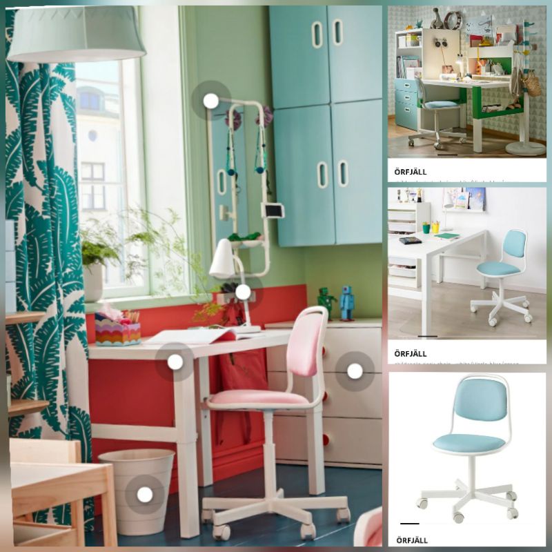 Ikea ORFJALL Student Chair (Genuine, Available) Shopee Singapore