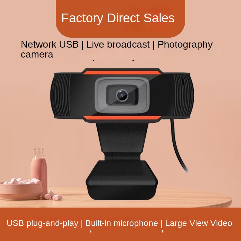 Computer Camera USB Video Conference Online Class Live | Shopee Singapore