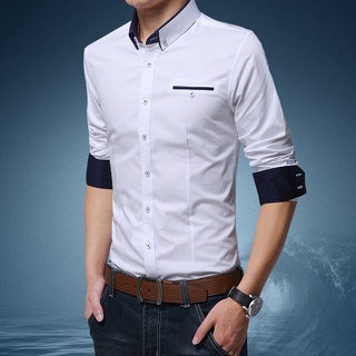 White formal shirt on sale mens