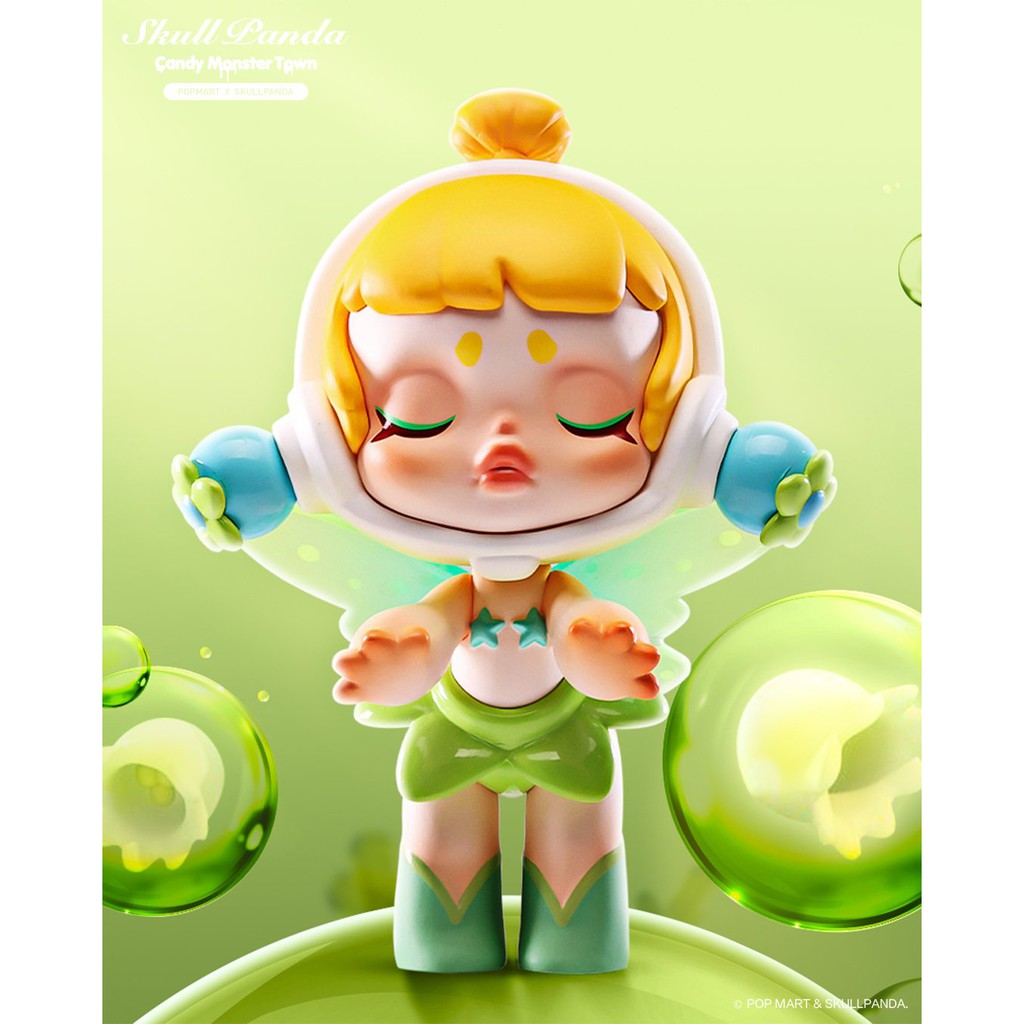 PREORDER POPMART SKULL PANDA CANDY MONSTER TOWN SERIES BLIND BOX