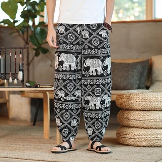 🚚[SG SELLER] UNISEX elephant pants/ long pants/ beach pants