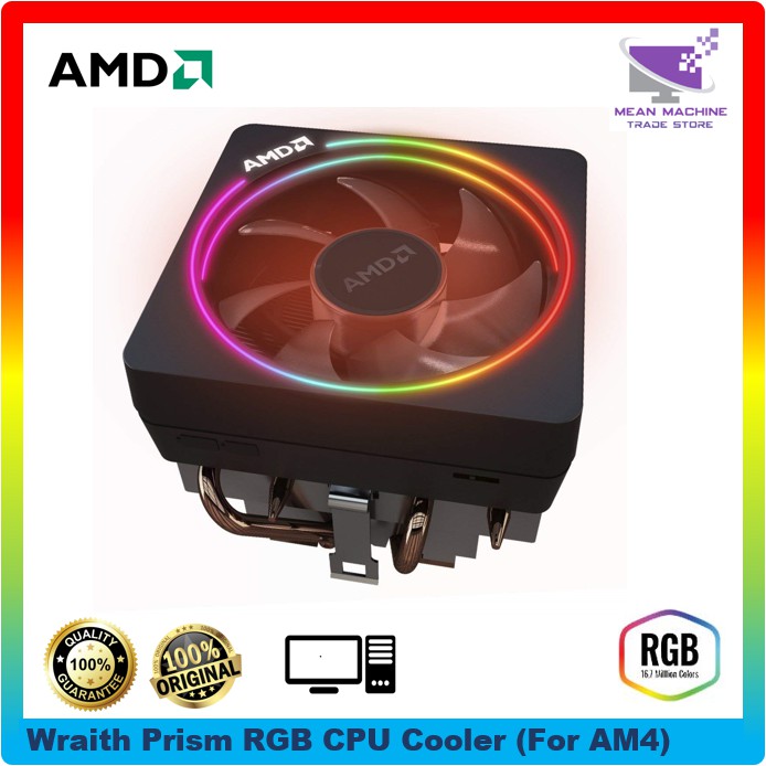 New AMD Wraith Prism ARGB CPU Cooler AM4 3700x 3800x 3900x (Pre apply
