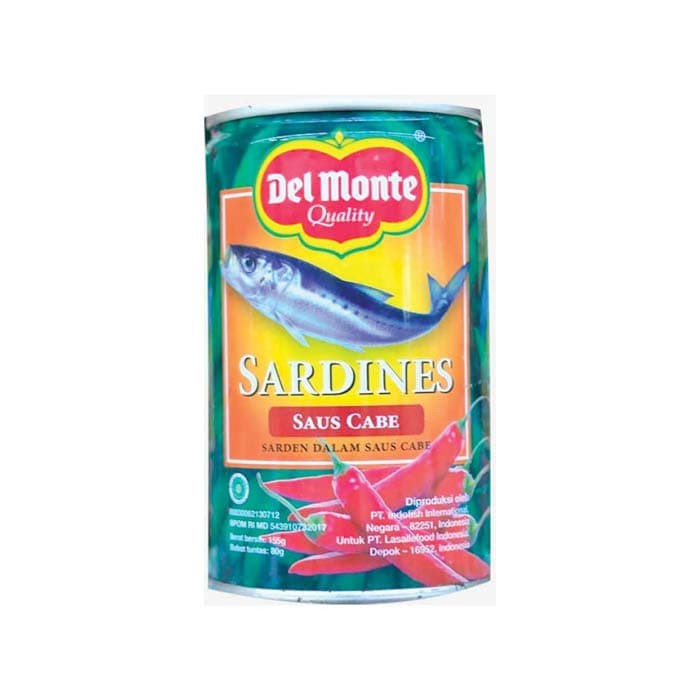 Delmonte Sardines Chili 155 Gr