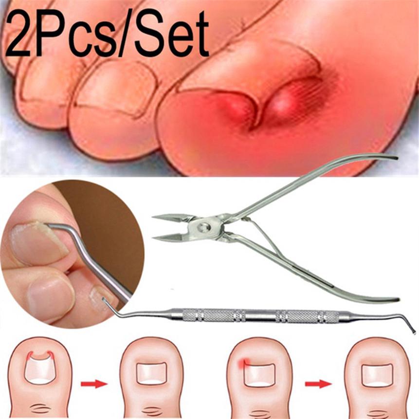 Ingrown Thick Toenail Clippers Cutter Dual Sided Nail File Lifter Foot Rasp  Callus Remover Stainless Steel Pedicure Podiatry Tools 5 Pc Set 