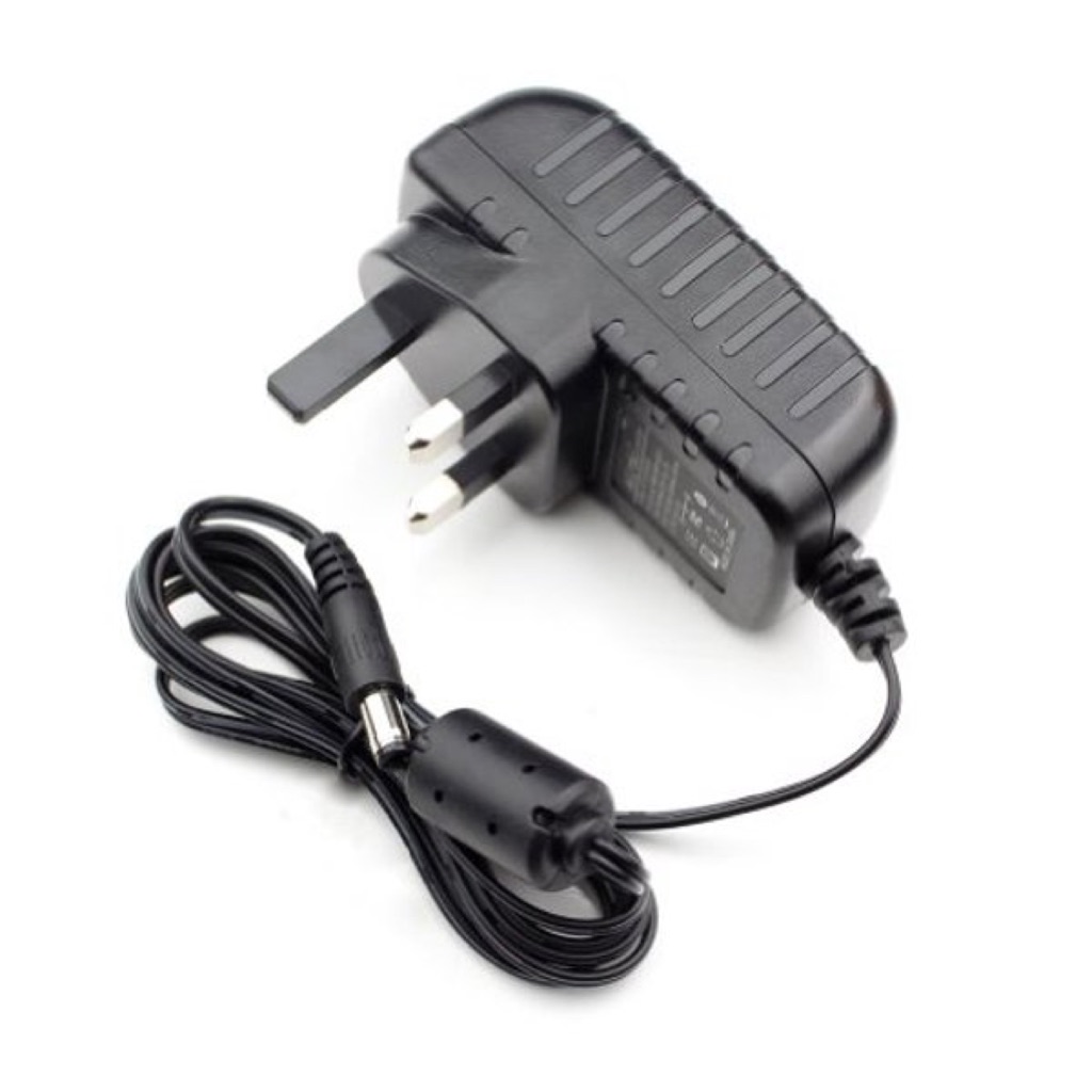 Power Adapter 12V 1A with LED Indicator, 5.5x2.1mm connector Shopee Singapore